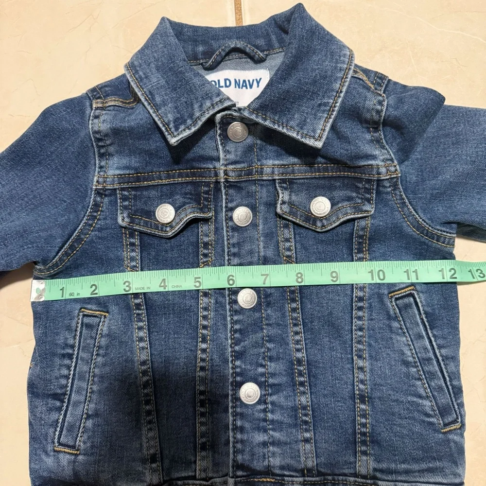 Old Navy Blue Denim Toddler Girls Jacket